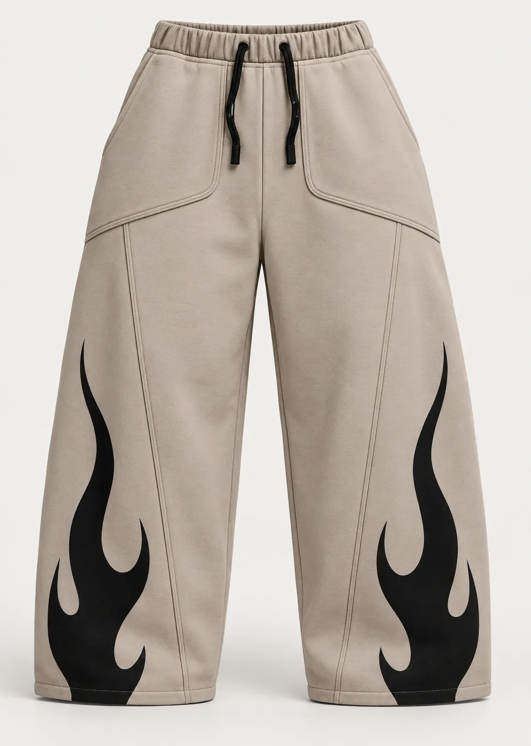 Pantalone Fiamma, pantalone in felpa · sabbia